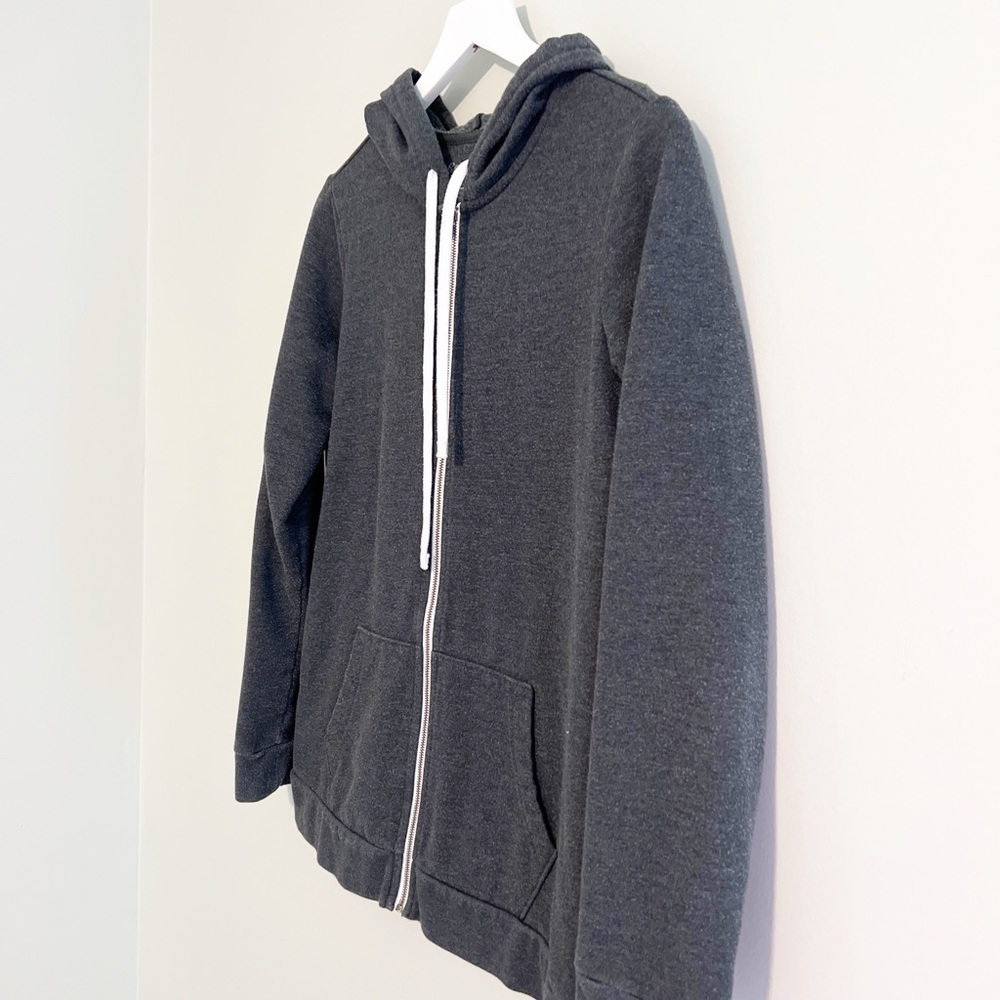 Eddie Bauer Womens Camp Fleece Full Zip Hooded Sweatshirt (Size M) - Picture 3 of 5